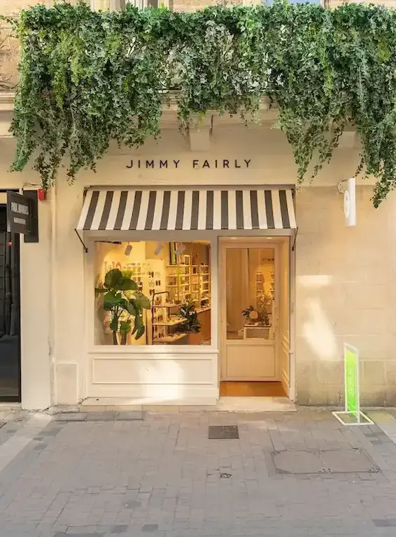 Lettres découpées pour Jimmy Fairly, réalisées par Atelier Gambetta