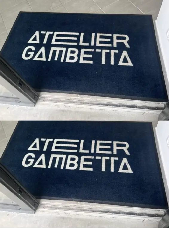 Tapis de sol personnalisé Atelier Gambetta