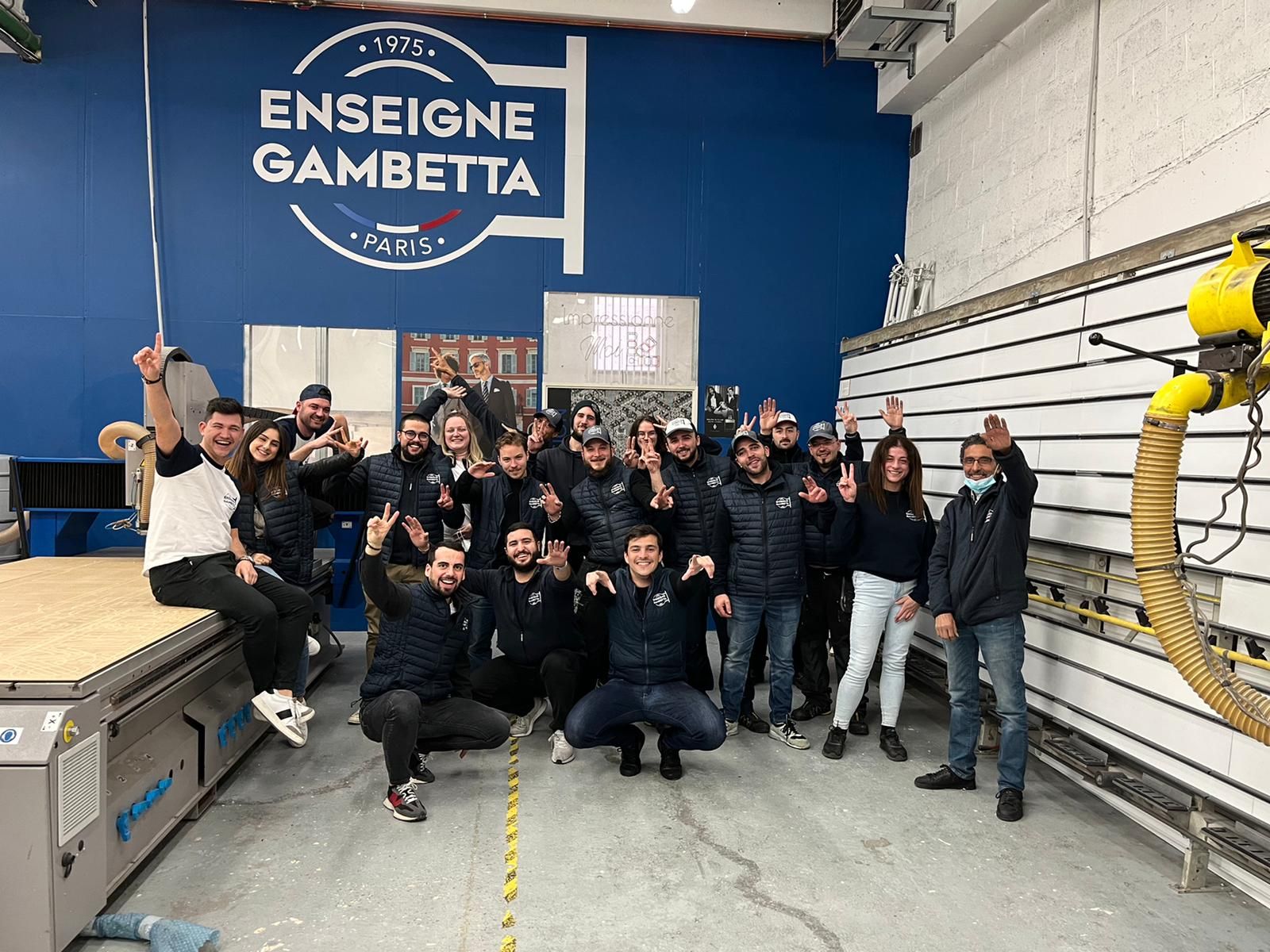 Equipe d'atelier Gambetta 2022